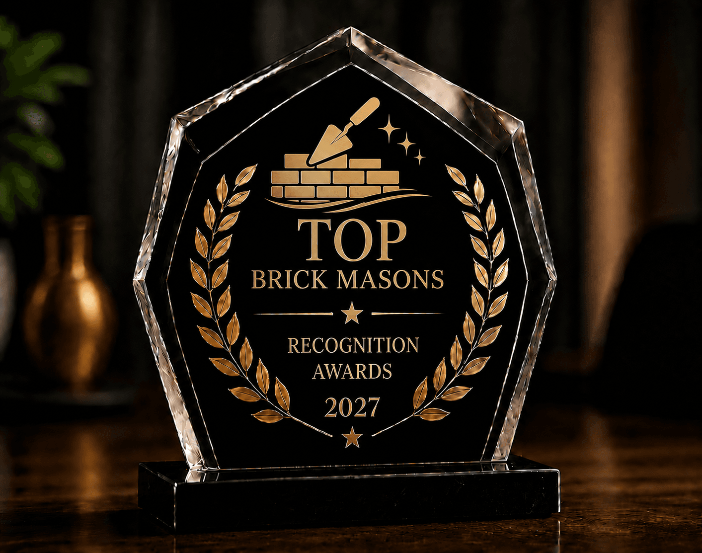 TopBrickMasons.com recognition award